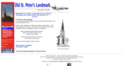 Desktop Screenshot of oldstpeterslandmark.org
